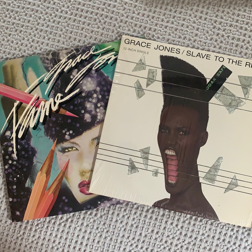 Grace Jones records ♥️